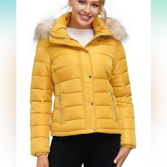 ROYAL MATRIX Women's Winter Puffer Jacket Hooded Warm Quilted Jacket New - Picture 1 of 3